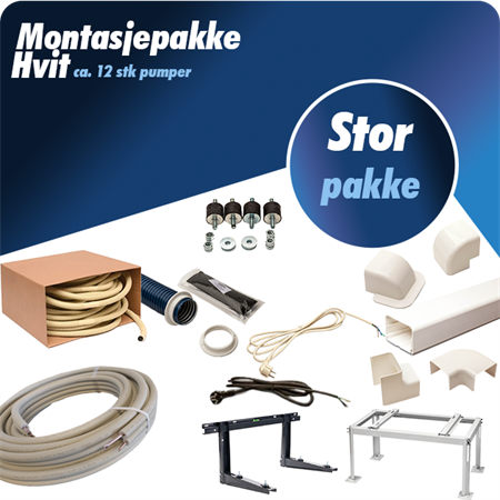 Panasonic montasjepakke stor (12stk)